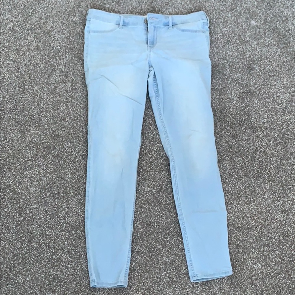 Hollister Light Wash Skinny Jeans